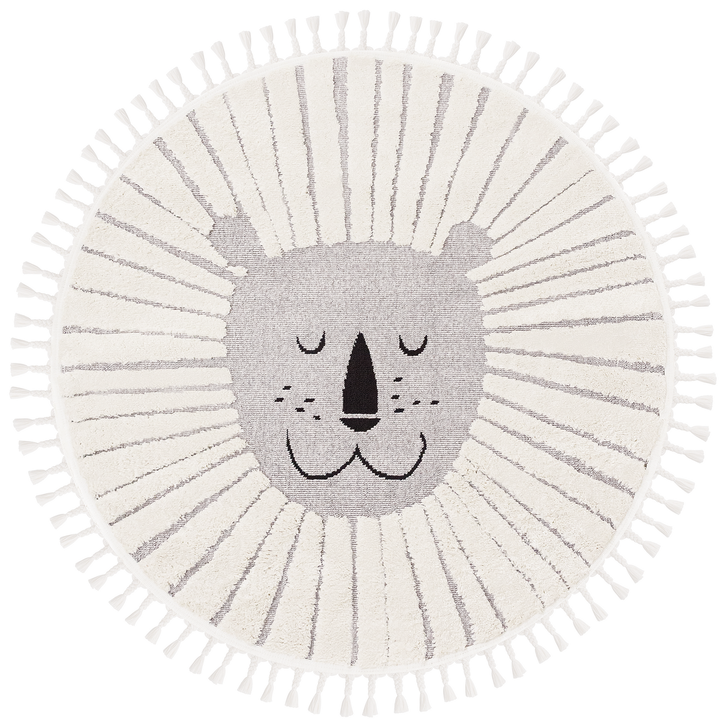 午睡的獅子王(圓)